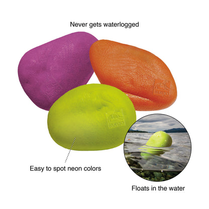 Kurgo - Skipping Stones Floating Dog Fetch Toys 3PK