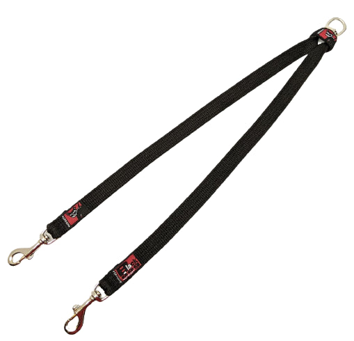 Black Dog Split Brace Lead - Pets Wonderland
