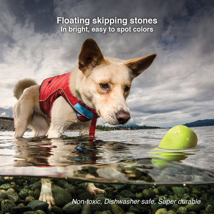 Kurgo - Skipping Stones Floating Dog Fetch Toys 3PK