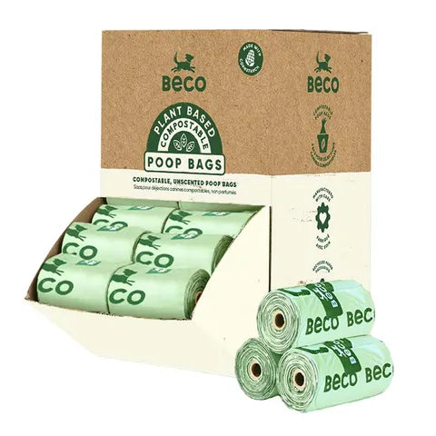 Beco - Poo Bag Compostable Roll (sold individually) - Pets Wonderland