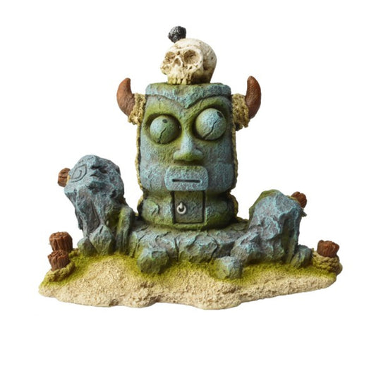 Bioscape - Ornament Viking Statue With Skull - Pets Wonderland