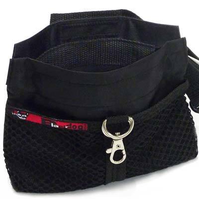 Blackdog - Black Treat Pouch W/ Belt - Pets Wonderland