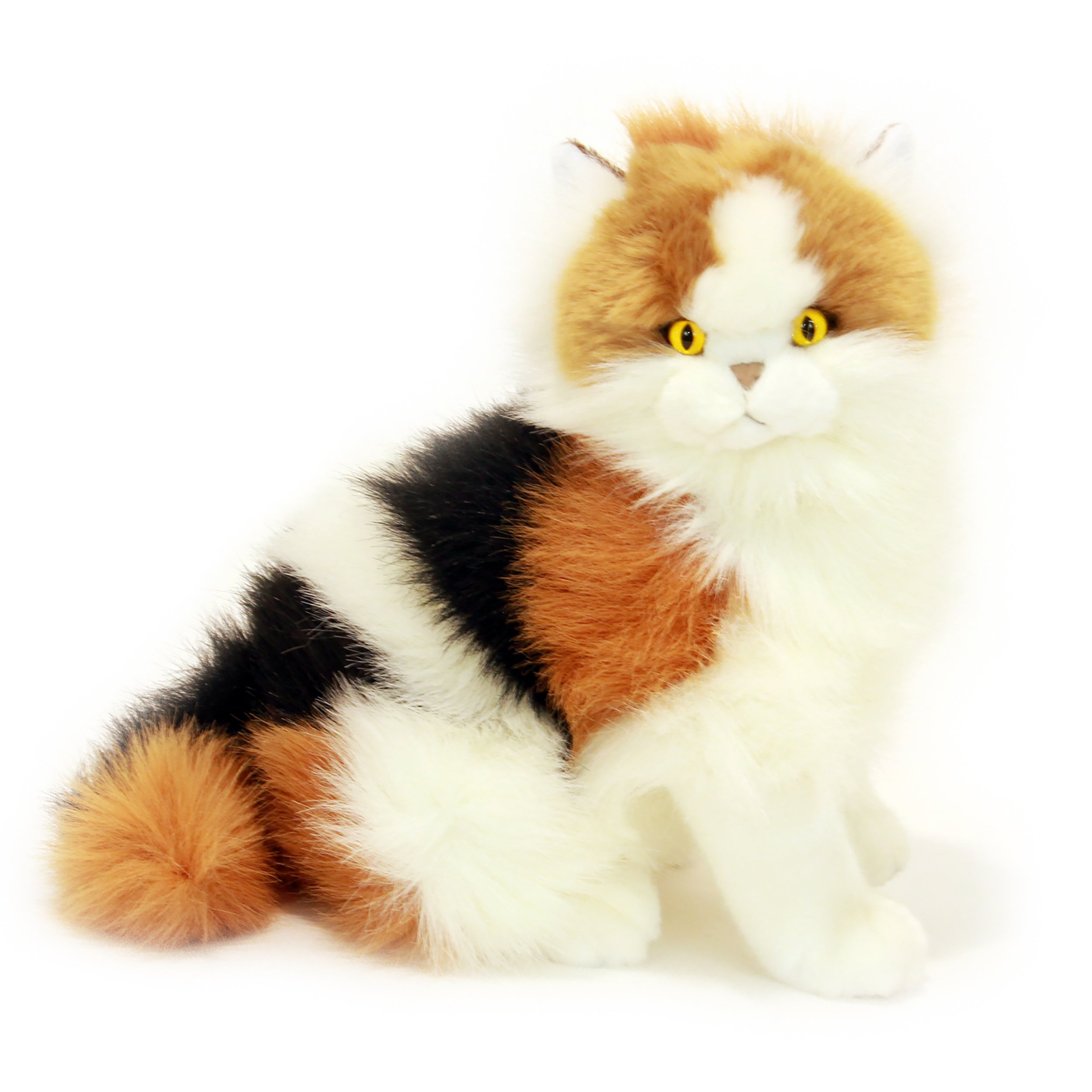 Bocchetta - Plush Toy Alfio Calico Cat Sitting | Pets Wonderland