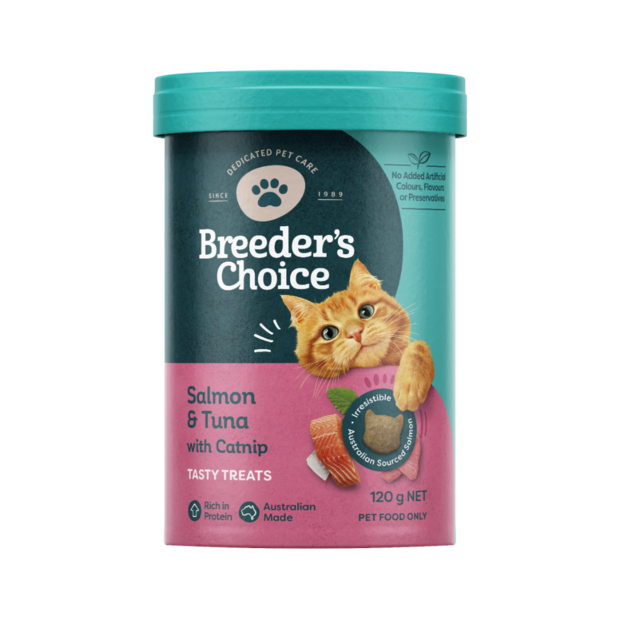 Breeders Choice - Salmon and Tuna Cat Treats