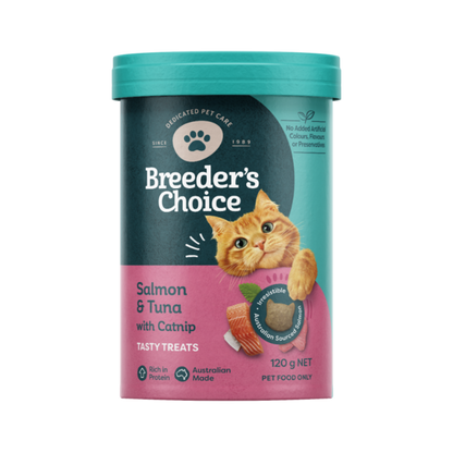 Breeders Choice - Salmon and Tuna Cat Treats