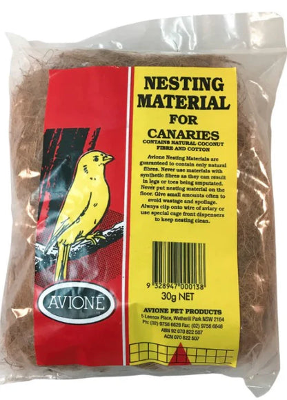 Avione - Canary Nesting Material - Pets Wonderland