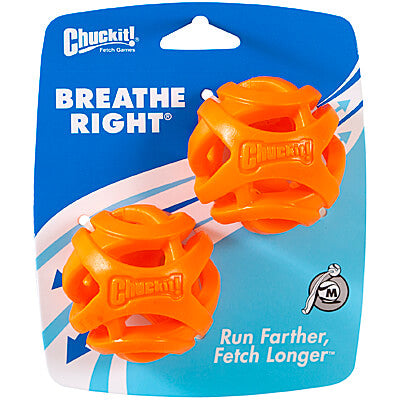 Chuck It - Breathe Right Fetch Ball 2 Pack - Pets Wonderland