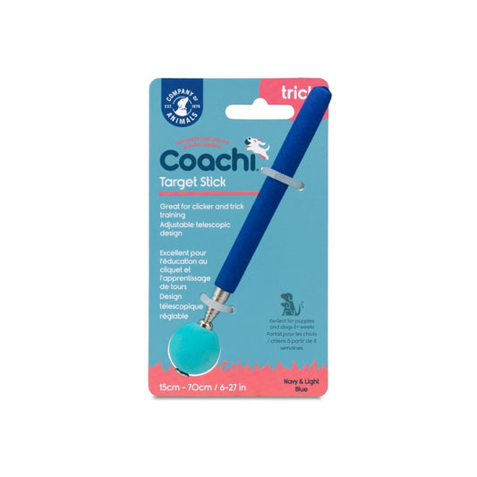 Coachi - Target Stick Navy & Light Blue - Pets Wonderland