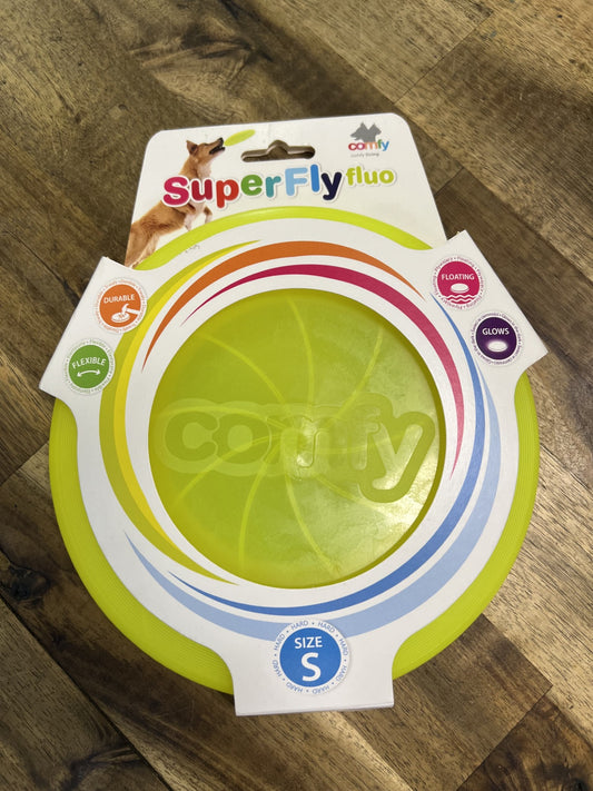 Comfy - Dog Toy Superfly Fluo Disc 18cm - Pets Wonderland