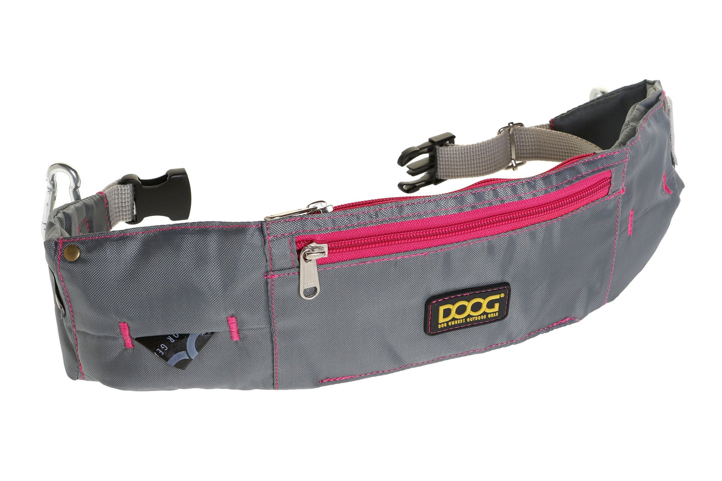 Doog - Walkie Belt Grey & Pink