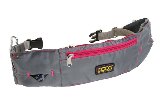 Doog - Walkie Belt Grey & Pink - Pets Wonderland