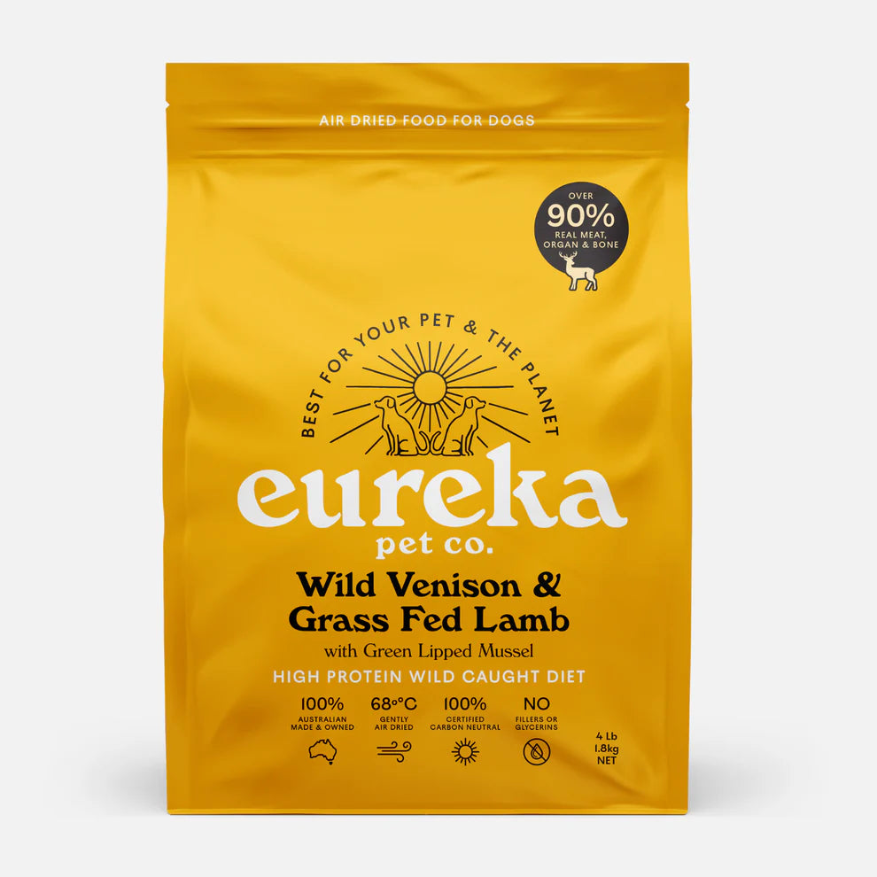 Eureka - Air Dried Wild Vension & Lamb - Pets Wonderland
