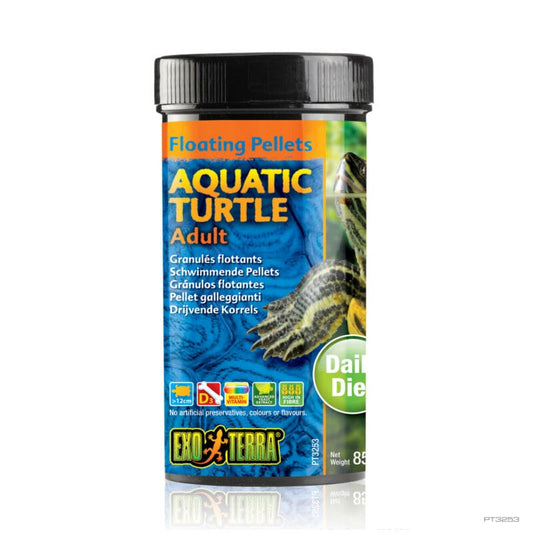 Exo Terra - Aquatic Turtle Food Adult 85g - Pets Wonderland
