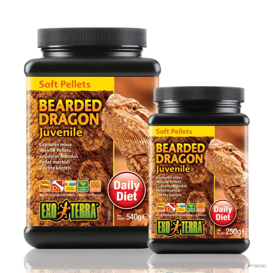 Exo Terra - Bearded Juvenile Dragon Soft Pellets - Pets Wonderland