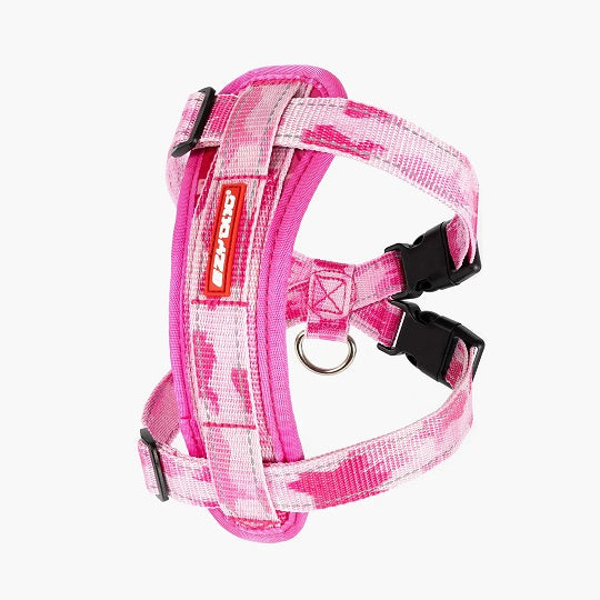 Ezy Dog - Pink Camo Chest Plate Harness