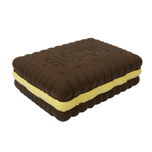 Furkidz - Latex Biscuit Toy 16cm Chocolate