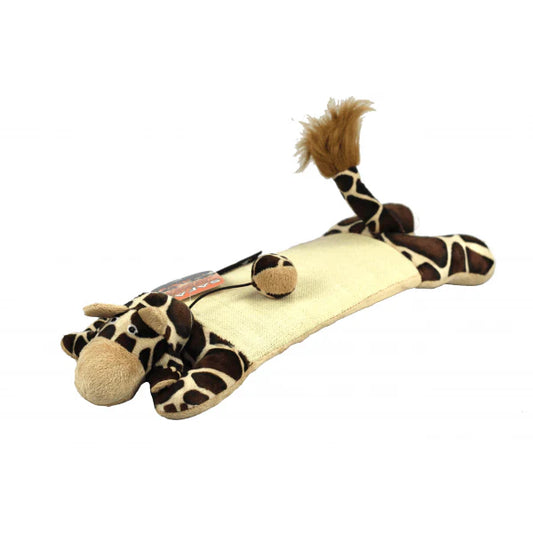 Fauna - Safari Floor Scratcher With Catnip Giraffe - Pets Wonderland
