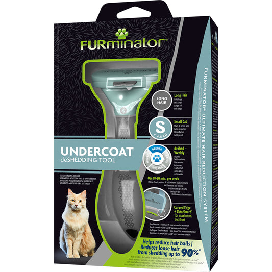 Furminator - Deshed Tool Small Cat Longhair - Pets Wonderland