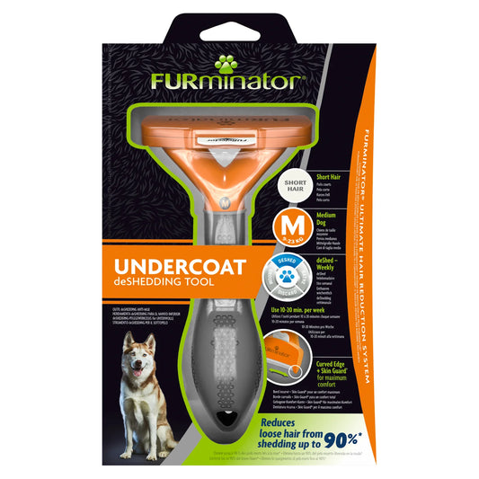 Furminator - Undercoat Tool Short Hair Dogs Medium - Pets Wonderland