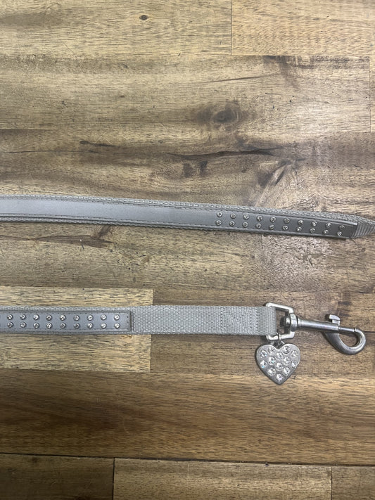Gummi Pet - Dog Lead Bling Silver - Pets Wonderland