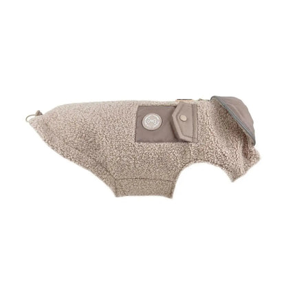 Huskimo - Boucle Dog Coat Oatmeal