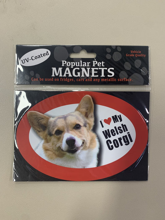 Popular Pet - I Love My Breed Fridge Magnets - Pets Wonderland