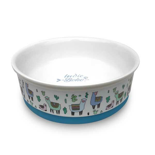 Indie Boho - Ceramic Dog Bowl - Pets Wonderland