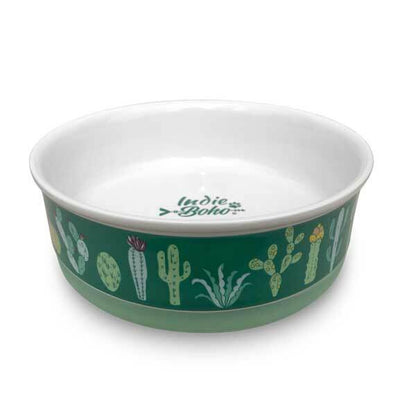 Indie Boho - Ceramic Dog Bowl - Pets Wonderland