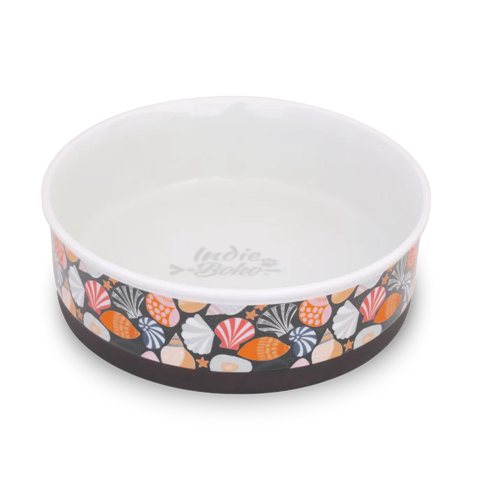 Indie Boho - Ceramic Dog Bowl - Pets Wonderland