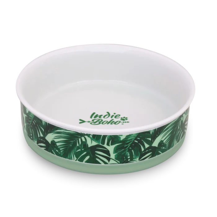 Indie Boho - Ceramic Dog Bowl - Pets Wonderland