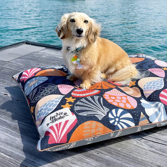 Indie Boho - Linen Blend Dog Bed