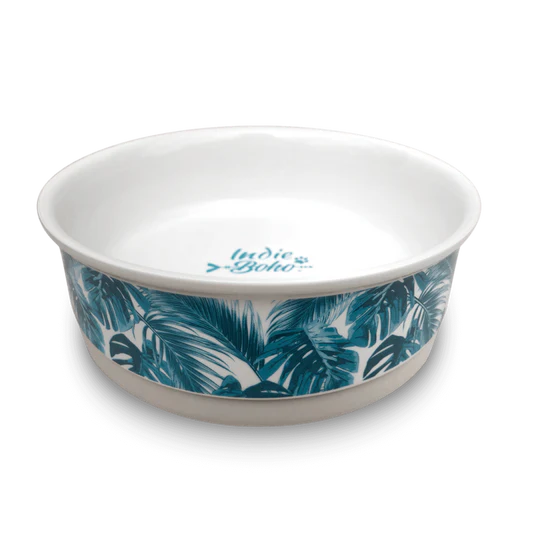 Indie Boho - Ceramic Dog Bowl