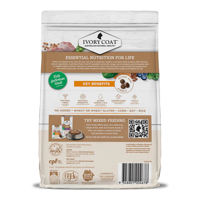 Ivory Coat - Cat Grainfree Chicken 2kg