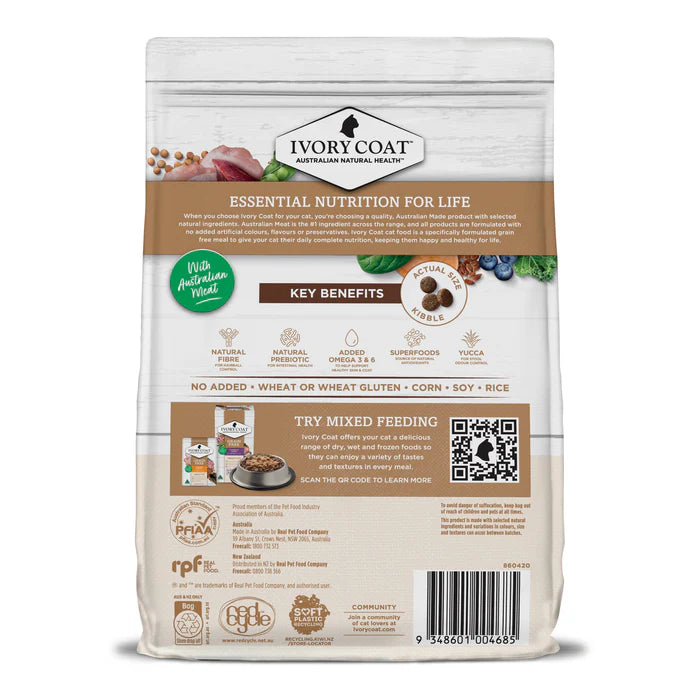 Ivory Coat - Cat Grainfree Chicken & Kangaroo 2kg