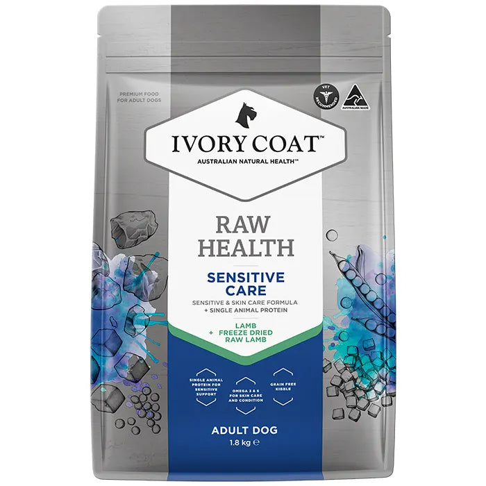 Ivory Coat - Raw Health Sensitive Lamb 1.8KG