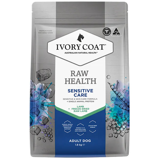Ivory Coat - Raw Health Sensitive Lamb 1.8KG