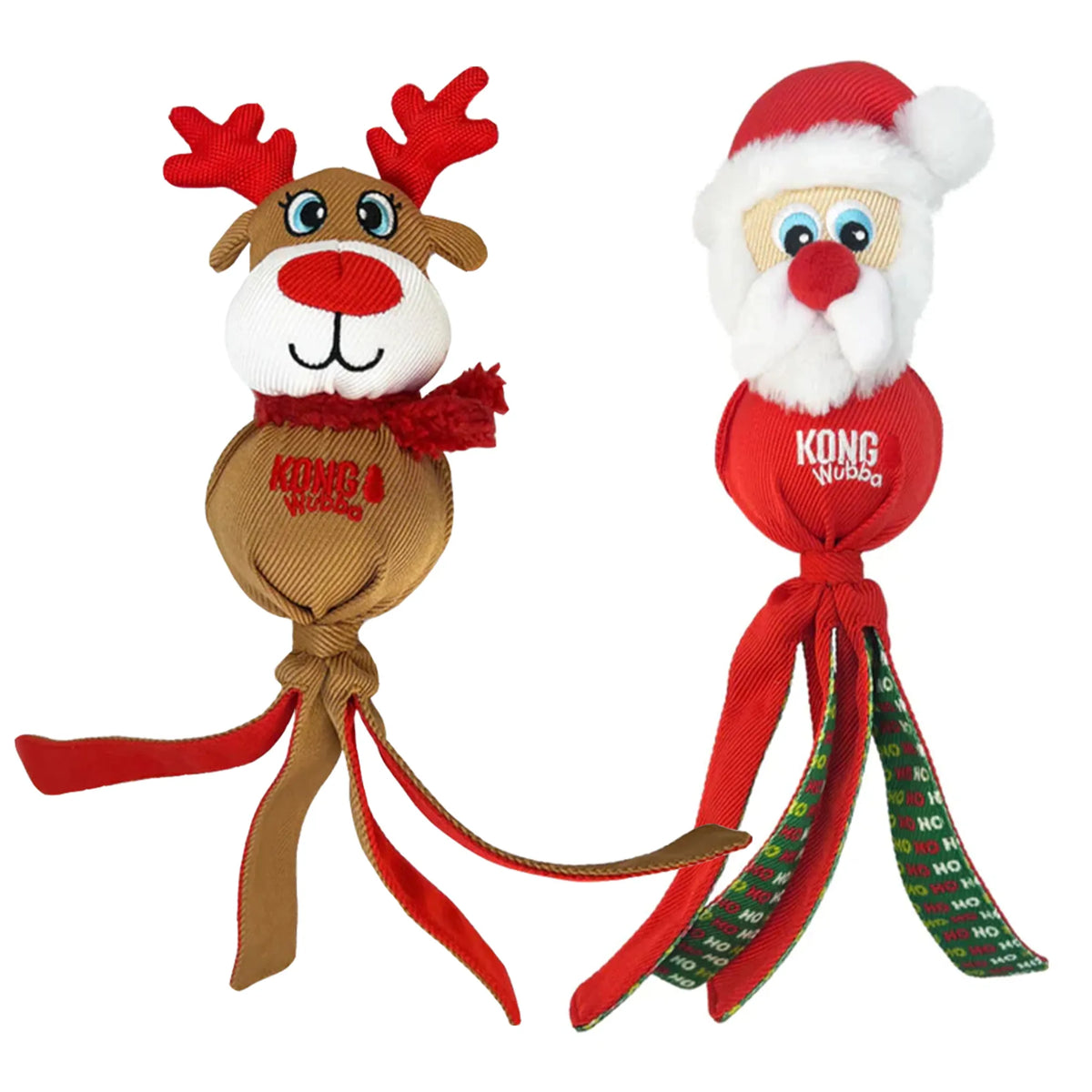 KONG - Holiday Wubba Assorted LRG - Pets Wonderland