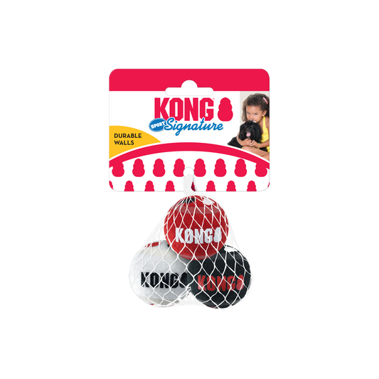 KONG - Signature Sport Balls 3 Pack - Pets Wonderland