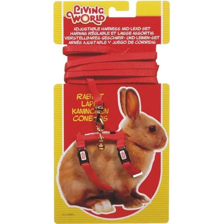 Living World - Rabbit Harness & Lead Set