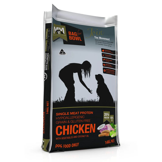 Meals for Mutts - Chicken Single Protein 14kg - Pets Wonderland