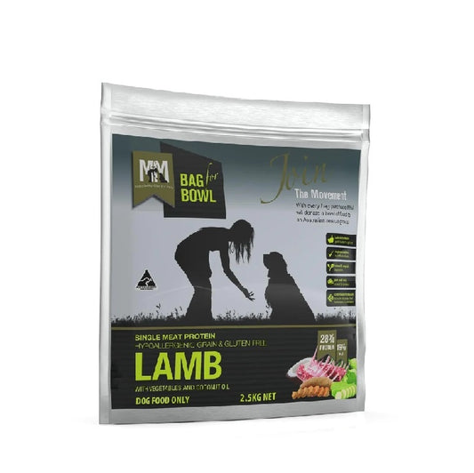 Meals For Mutts - Single Protein Lamb 2.5kg - Pets Wonderland