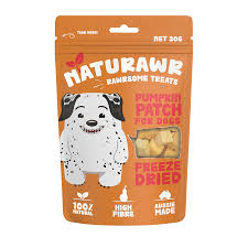 Naturawr - Freeze Dried Pumpkin Patch Treats 30g - Pets Wonderland