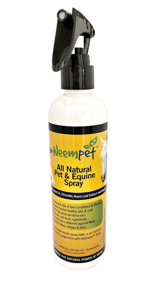 Neem Pet - All Natural Pet & Equine Spray 250ml - Pets Wonderland