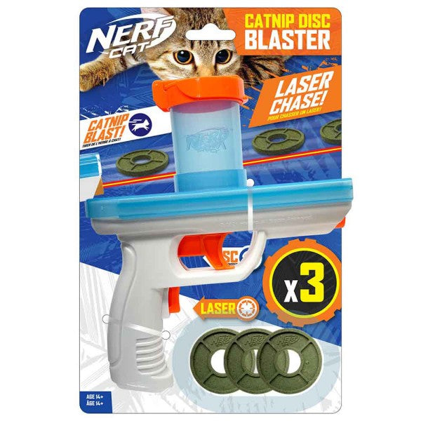 Nerf Cat - Catnip Blaster W/ 3 Discs