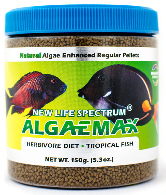 New Life Spectrum - Algaemax Regular Pellets Sinking 150g - Pets Wonderland