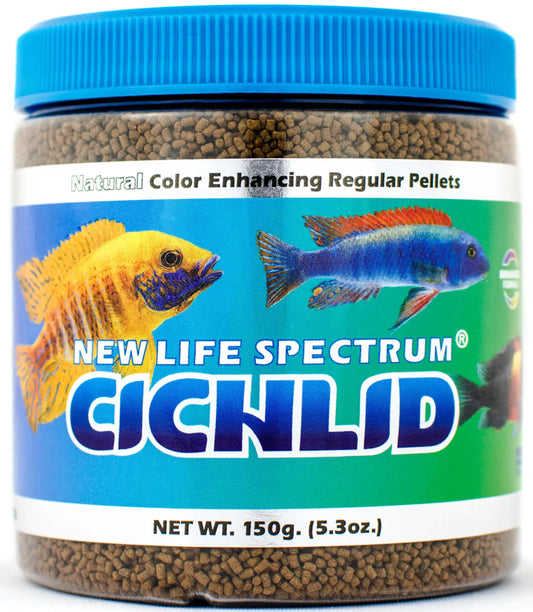 New Life Spectrum - Cichlid Regular Sinking 150g - Pets Wonderland
