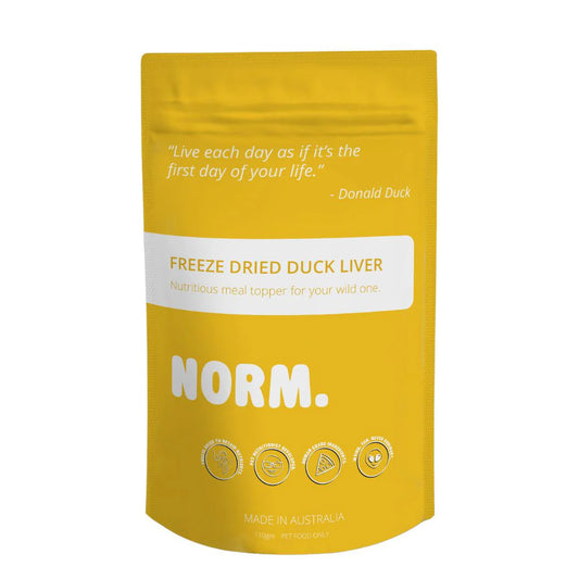 Norm - Duck Liver Meal Topper - Pets Wonderland