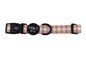 Pablo & Co - Dog Collar "Chocolate Gingham" XS - Pets Wonderland