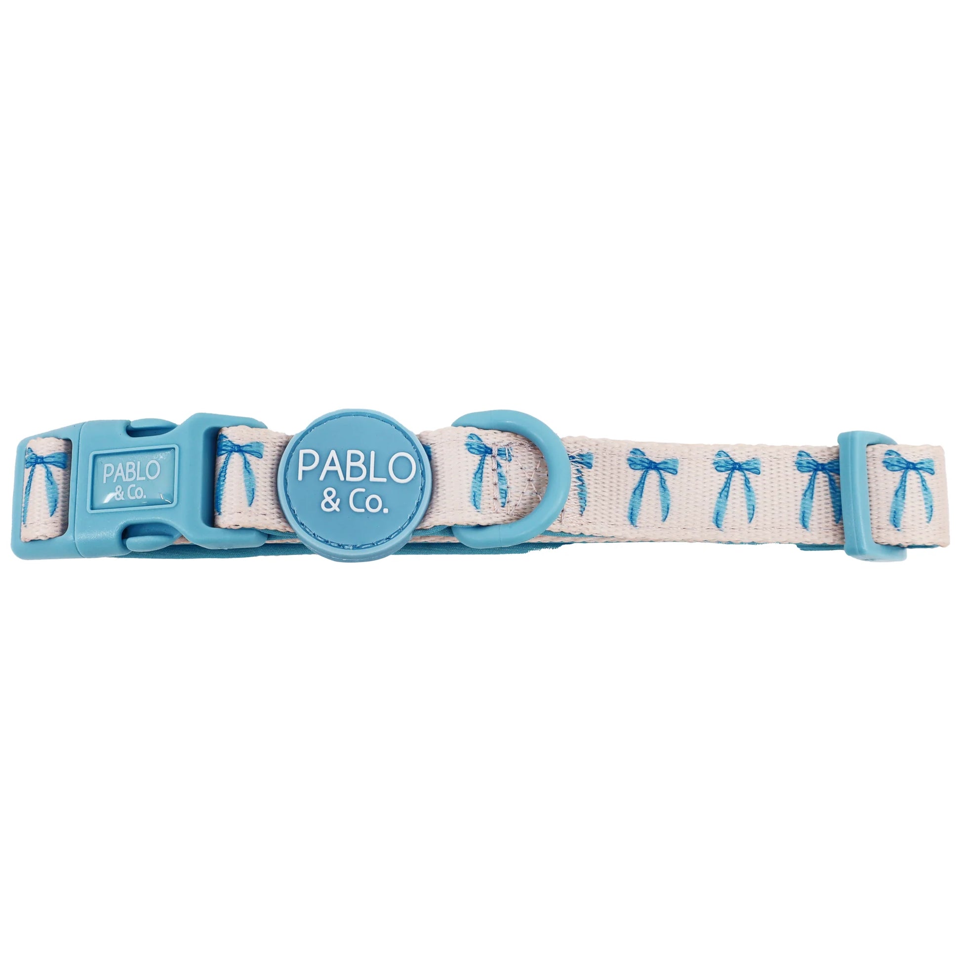 Pablo & Co. - Collar "Baby Blue Bows" - Pets Wonderland