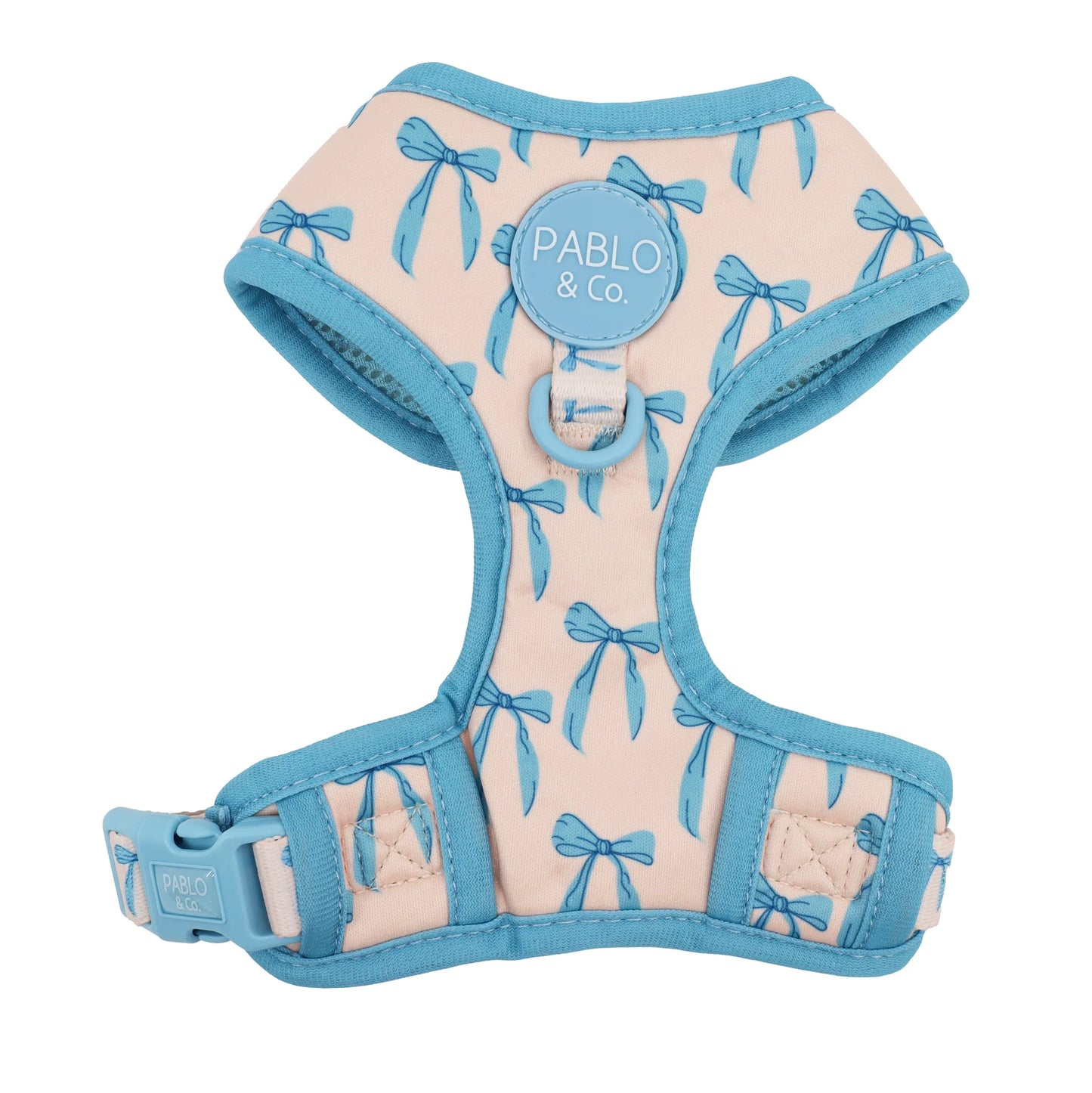 Pablo & Co. - Harness "Baby Blue Bows" - Pets Wonderland